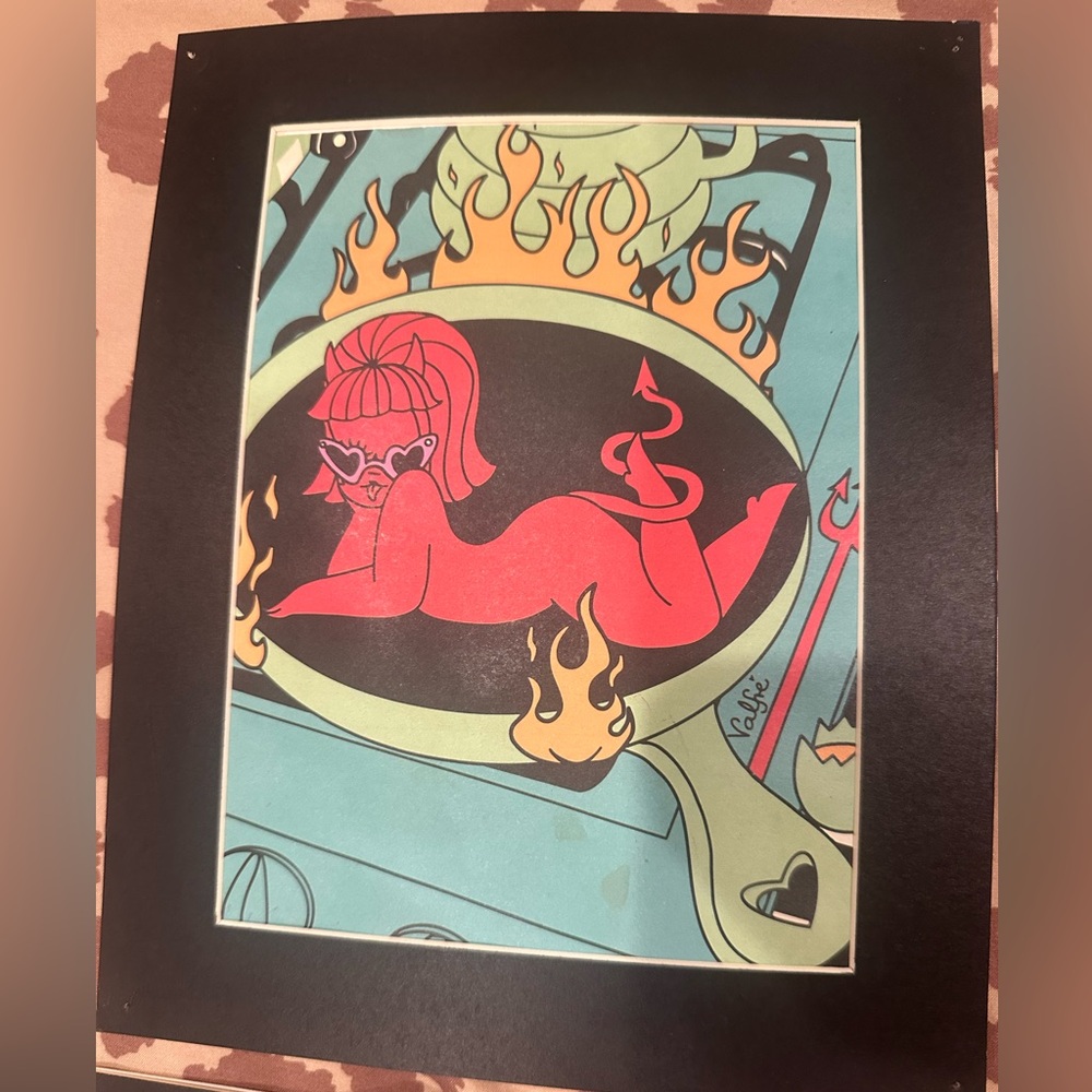 Set of 14 Valfre Art Prints in Black Frames - Picture 7 of 17